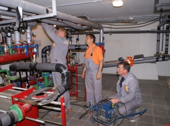 Монтаж и подключение инженерных сетей